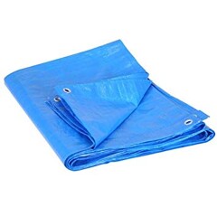 1.2m x 1.8m Contractor Tarpaulin, Blue