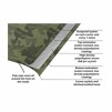 Camouflage Tarpaulin, 3.5m x 5.4m, Lightweight 80GSM