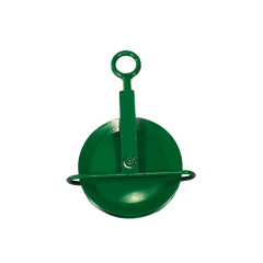 Scaffolding Gin Wheel, Green, Certificated