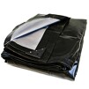 Tarpmaster Super Heavy Duty Tarpaulin - 6m x 6m - Black/Silver